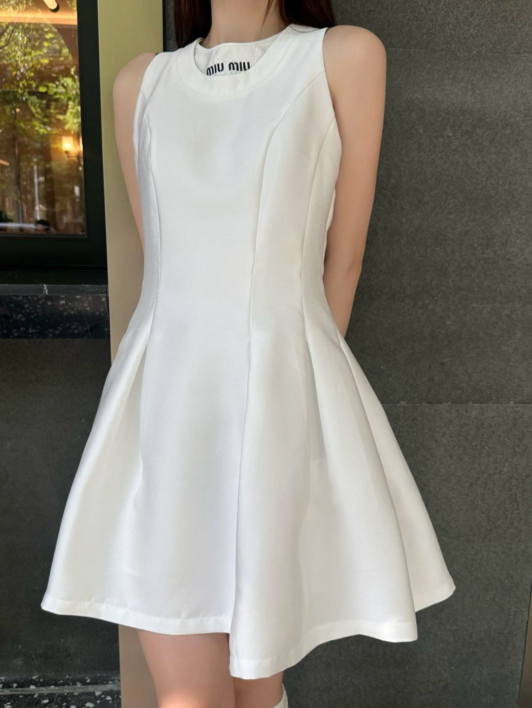 Miu 25ss sleeveless dress