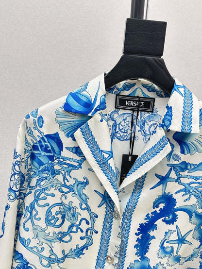 Vers 25SS Silk shirt
