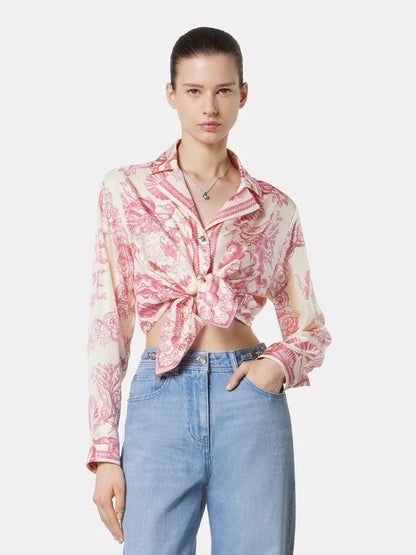 Vers 25SS Silk shirt