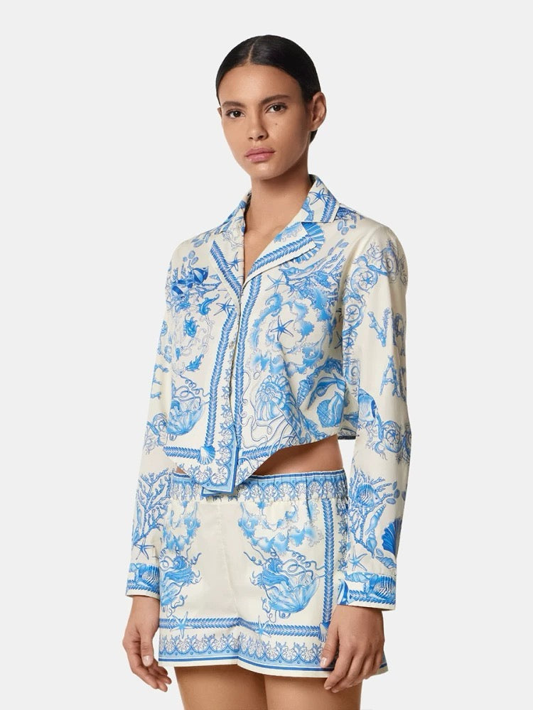 Vers 25SS Silk shirt