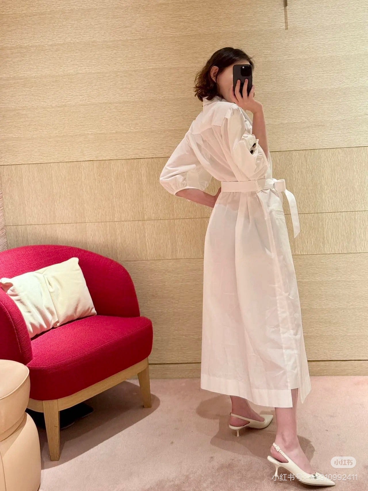 Louis 25ss shirt dress