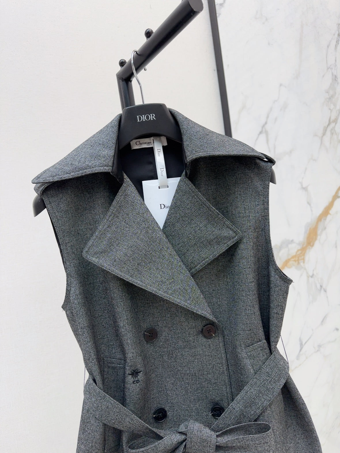 CD 25SS embroidered vest
