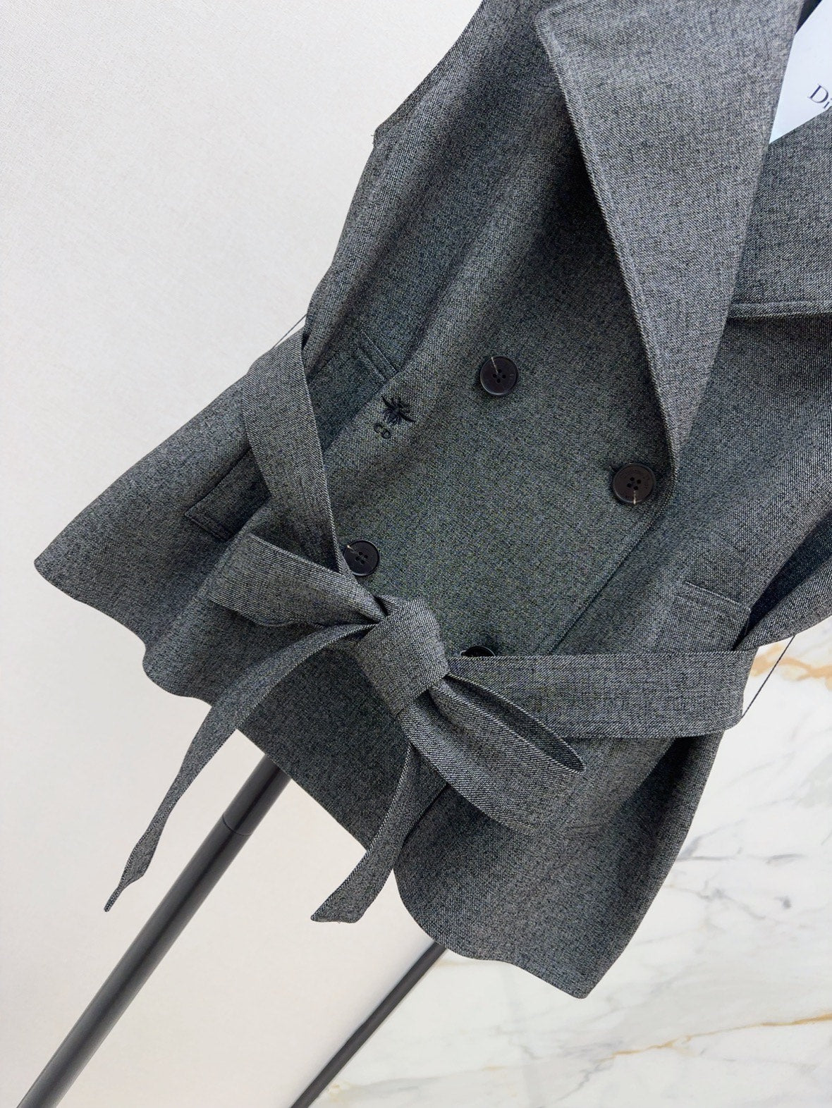 CD 25SS embroidered vest