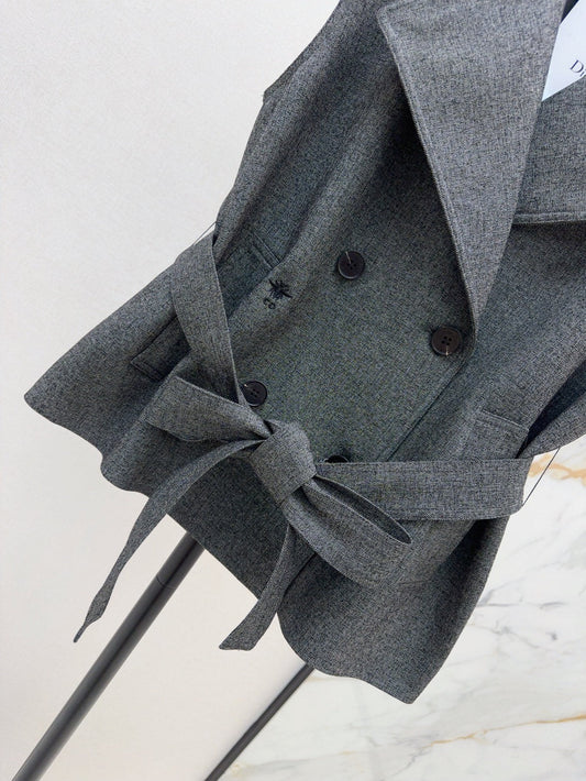 CD 25SS embroidered vest