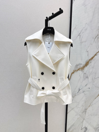 CD 25SS embroidered vest