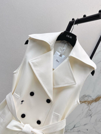 CD 25SS embroidered vest
