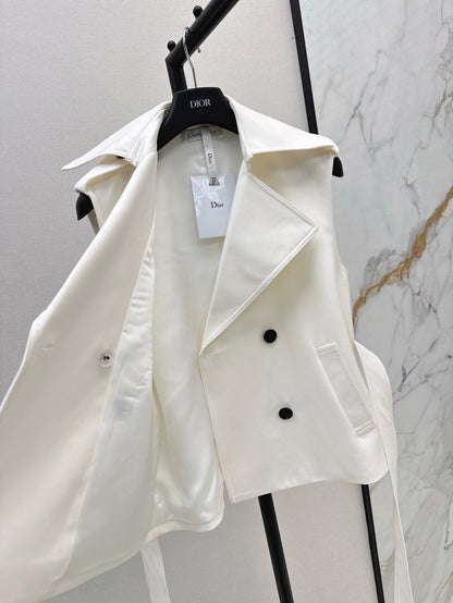 CD 25SS embroidered vest