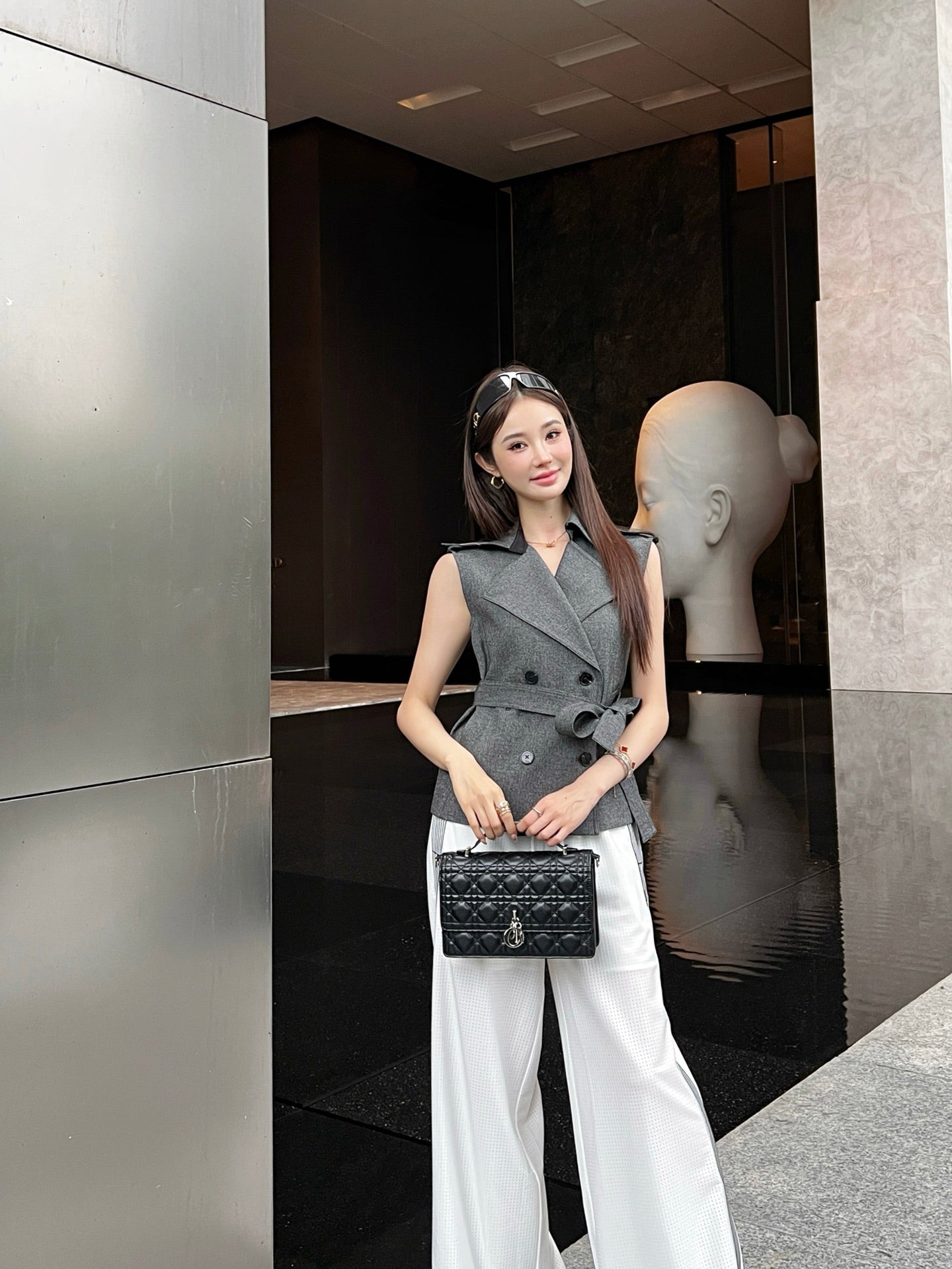 CD 25SS embroidered vest