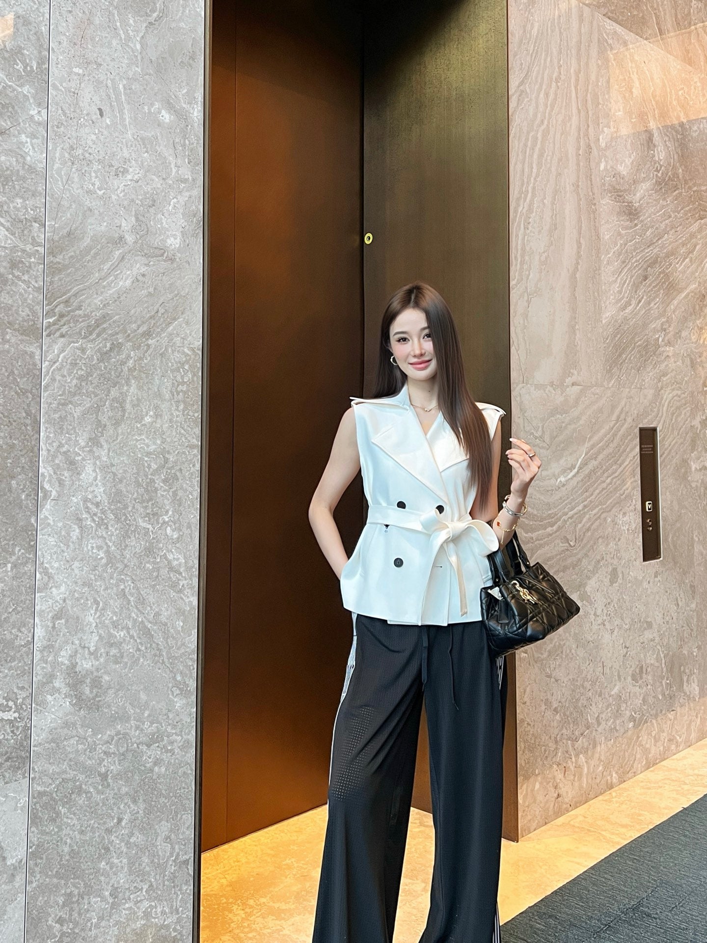 CD 25SS embroidered vest
