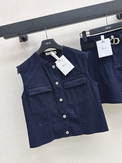 CD 25ss denim vest