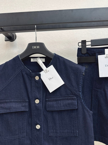 CD 25ss denim vest