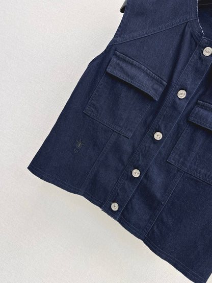 CD 25ss denim vest