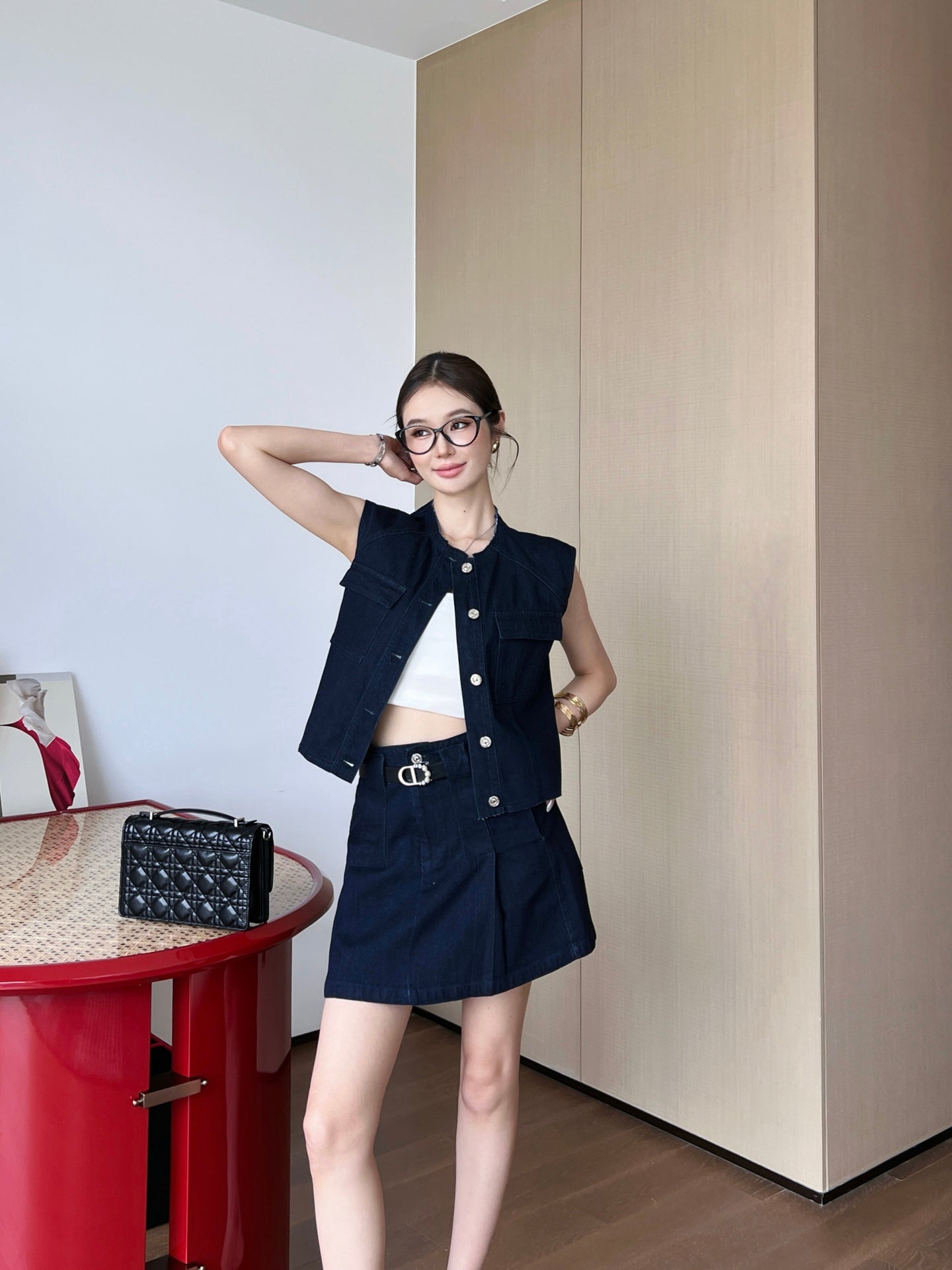 CD 25ss denim vest
