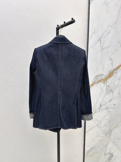 Louis 25ss denim blazer