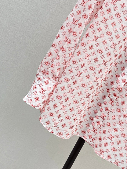 Louis 25ss print shirt