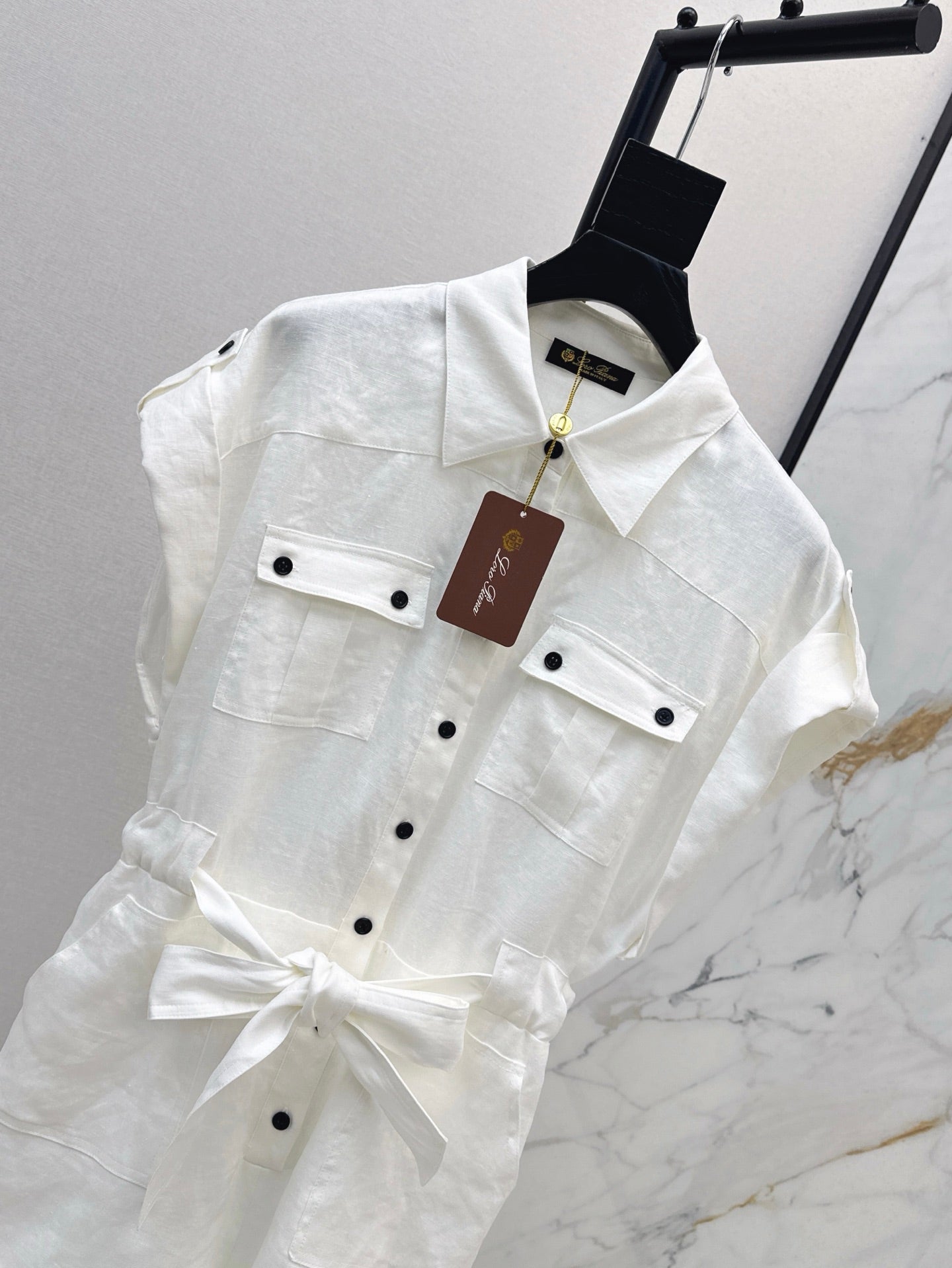 Loro 25ss cargo jumpsuit