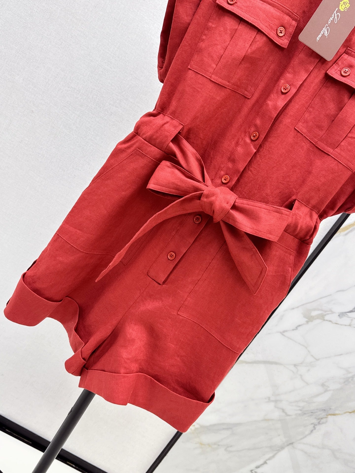 Loro 25ss cargo jumpsuit