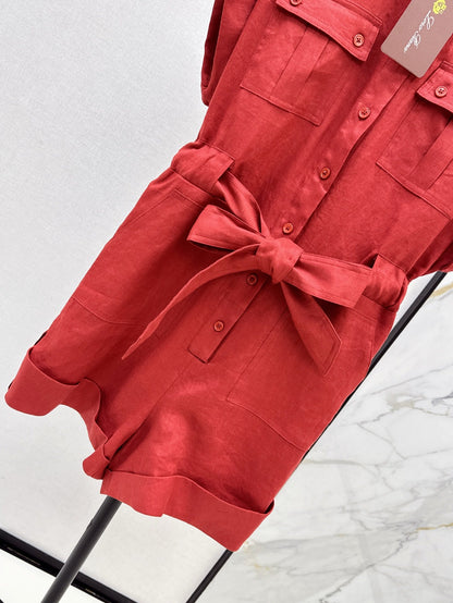 Loro 25ss cargo jumpsuit