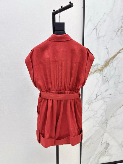 Loro 25ss cargo jumpsuit