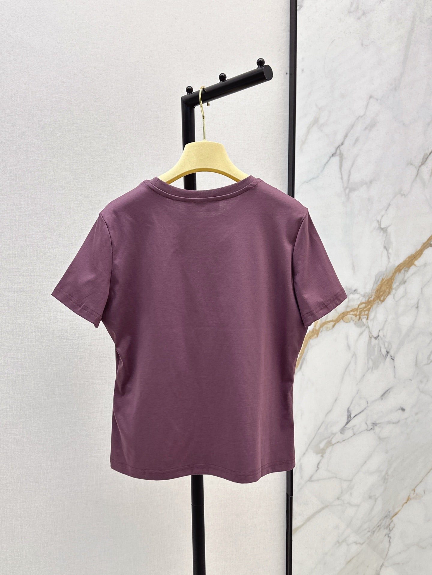 Miu 25ss beaded t-shirt