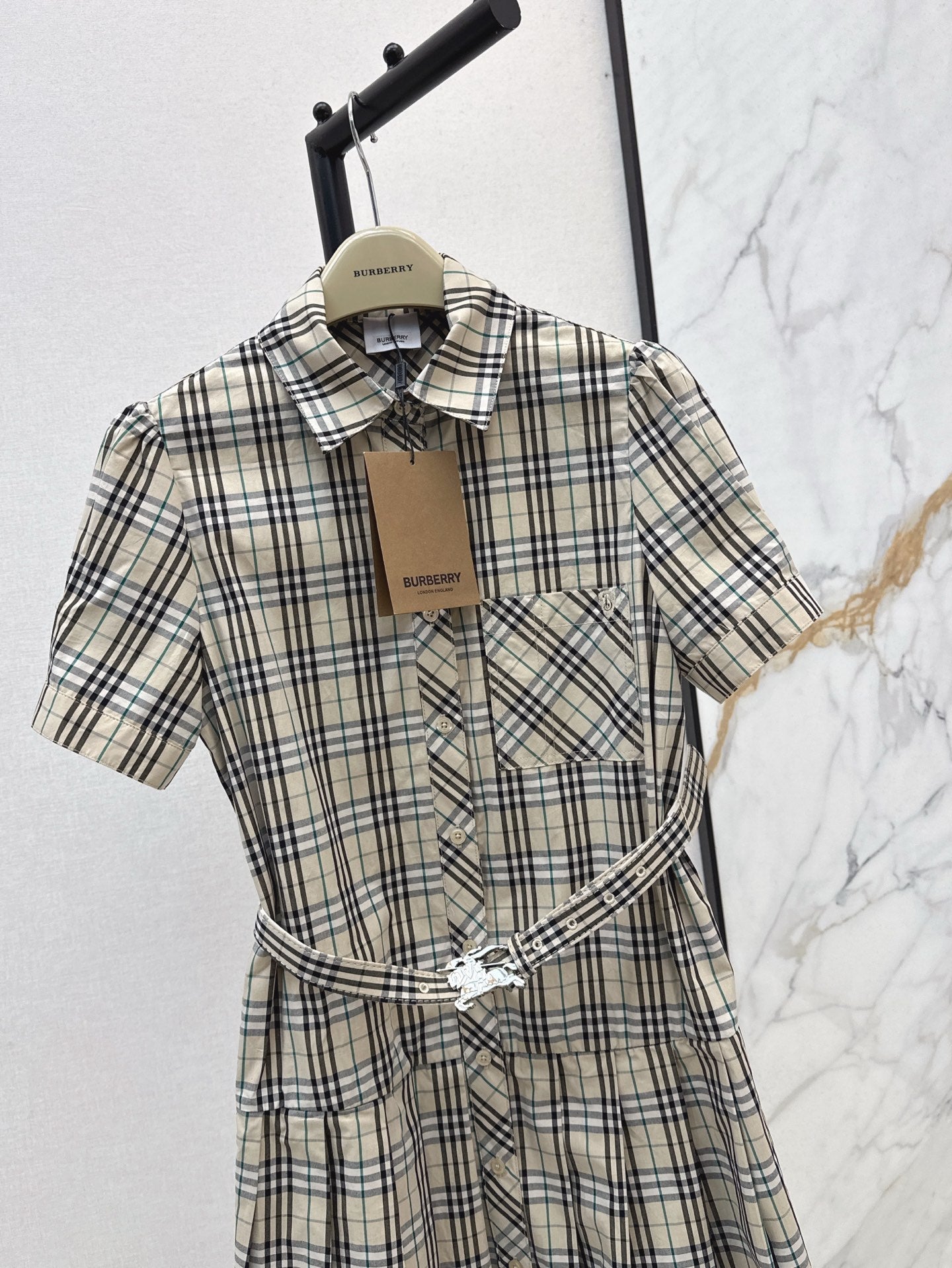 Bur 25ss shirt dress