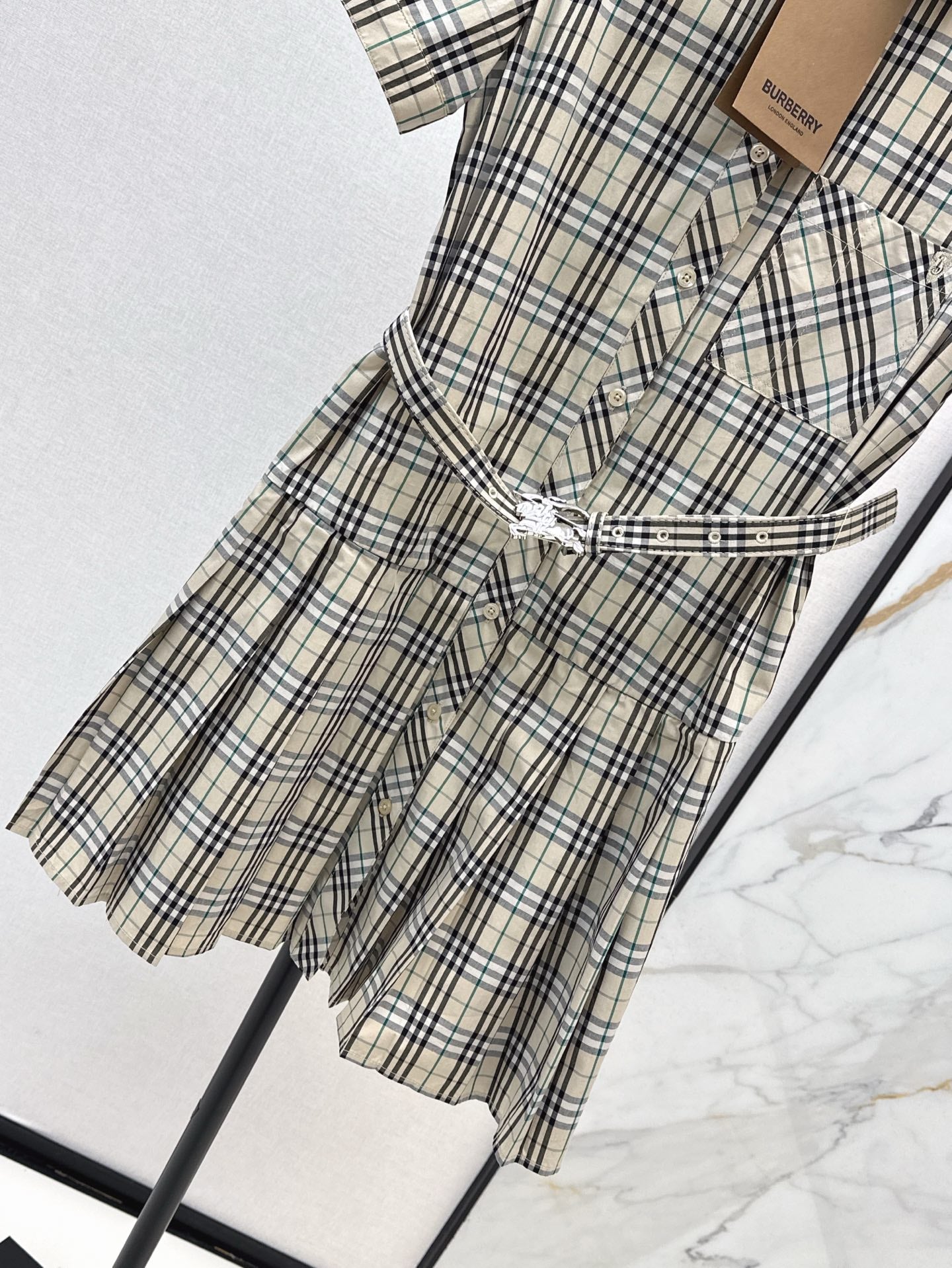 Bur 25ss shirt dress