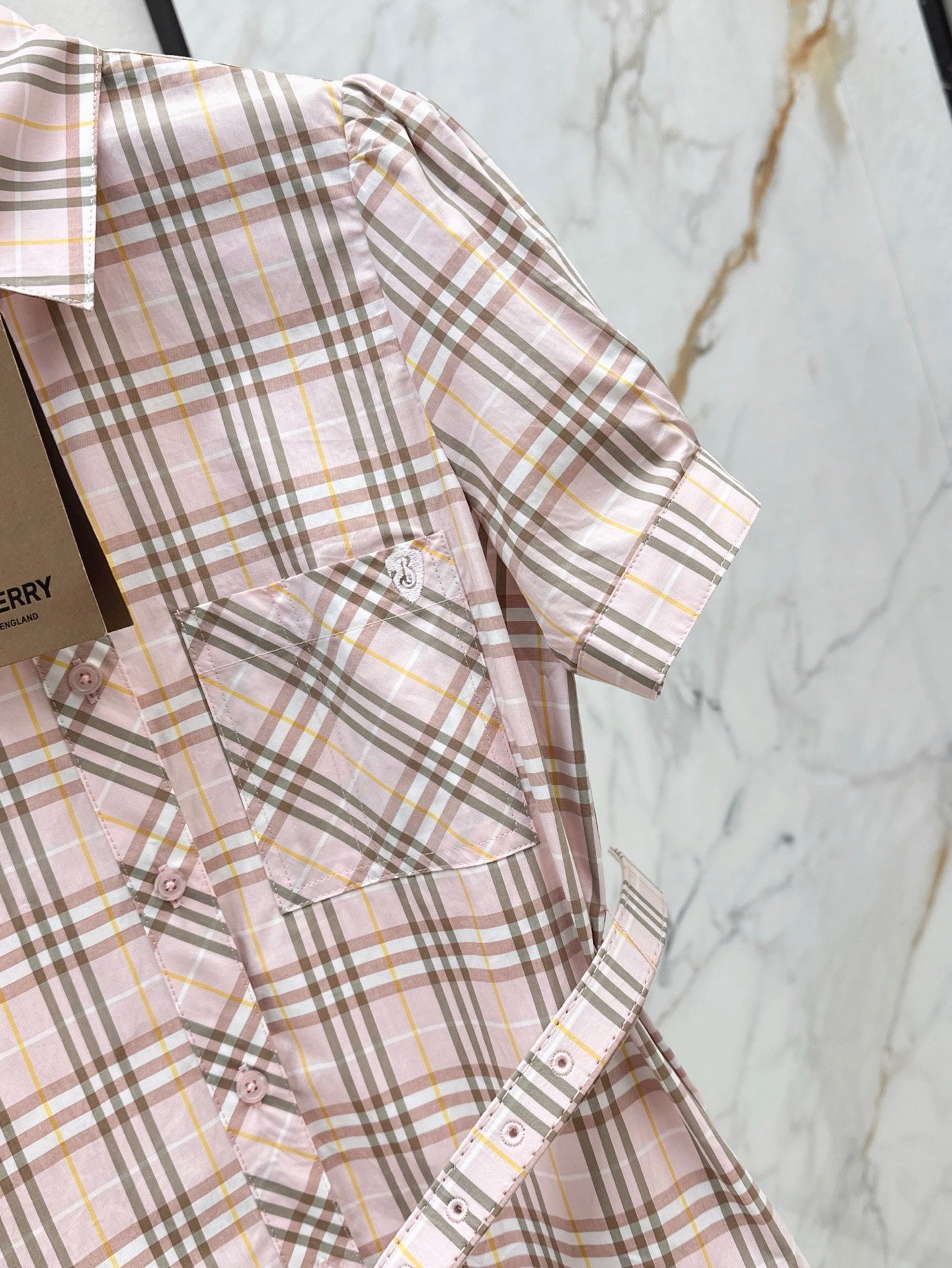 Bur 25ss shirt dress