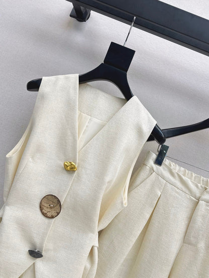 Loro 25ss vest pants set