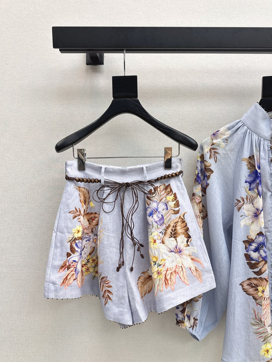 Zimm 25ss linen short
