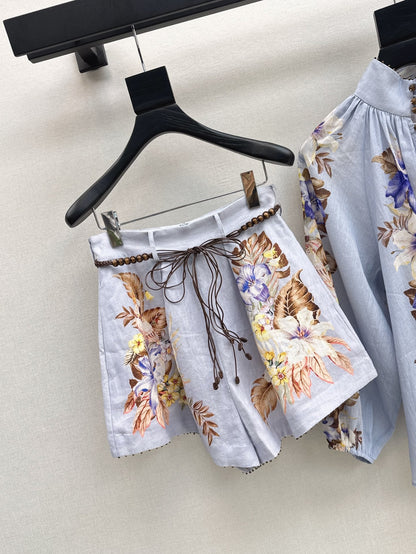 Zimm 25ss linen short