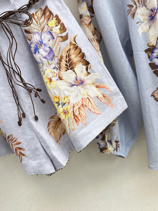 Zimm 25ss linen short