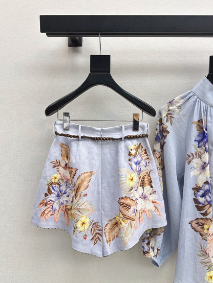 Zimm 25ss linen short