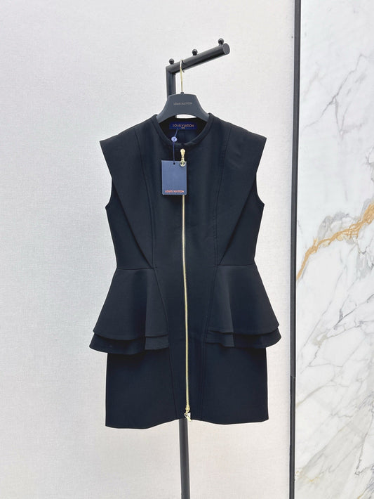 Loro 25ss ruffle dress