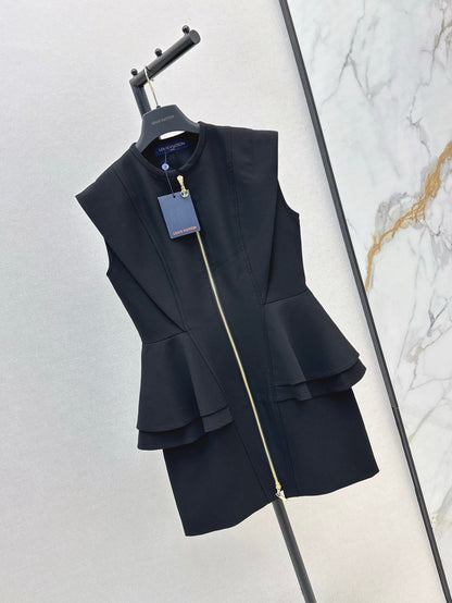 Loro 25ss ruffle dress