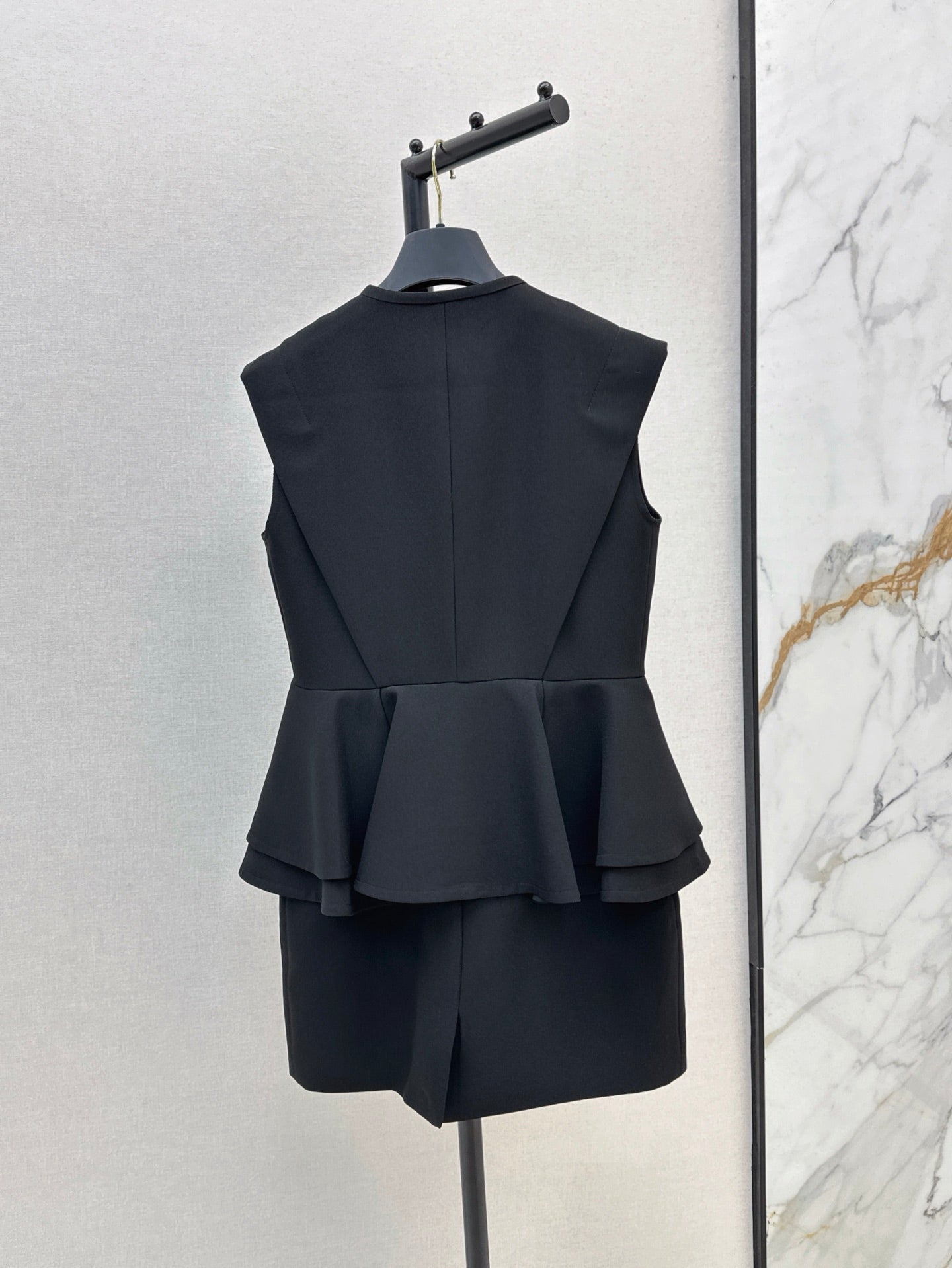 Loro 25ss ruffle dress