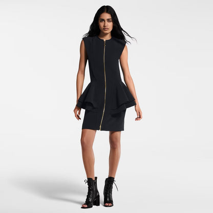Loro 25ss ruffle dress