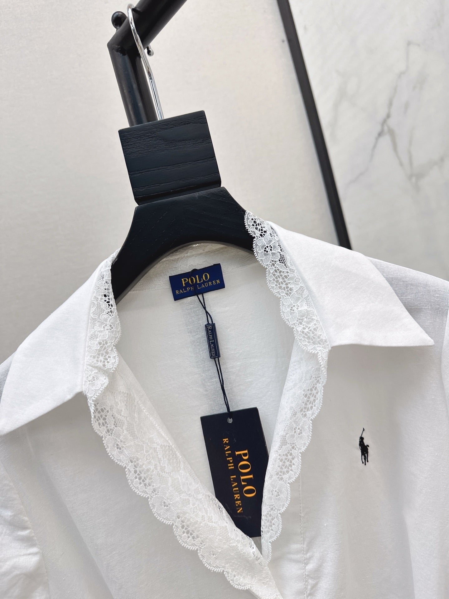 Ral 25ss lace shirt dress