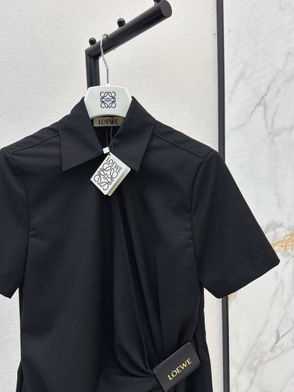 Loe 25ss pleated dress