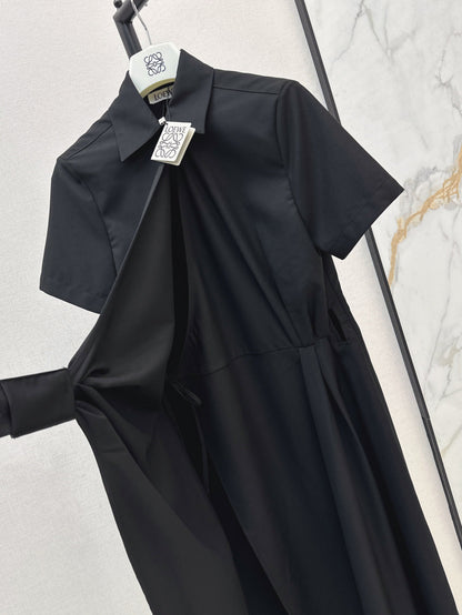 Loe 25ss pleated dress