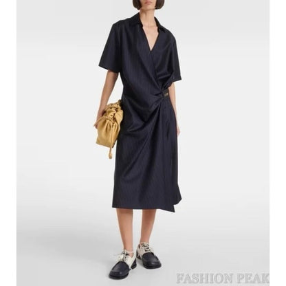 Loe 25ss pleated dress