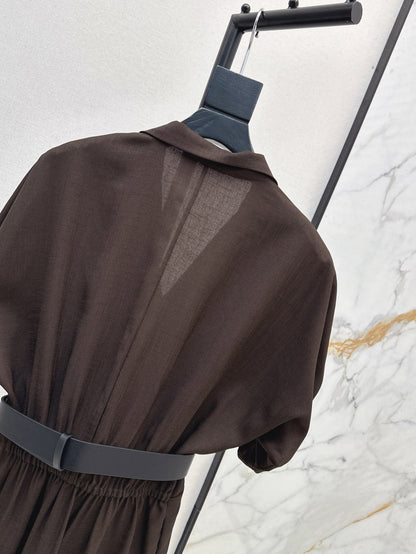Loro 25ss shirt dress