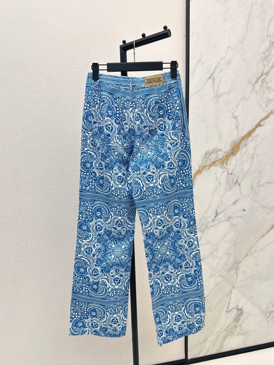 CD 25ss printed jeans