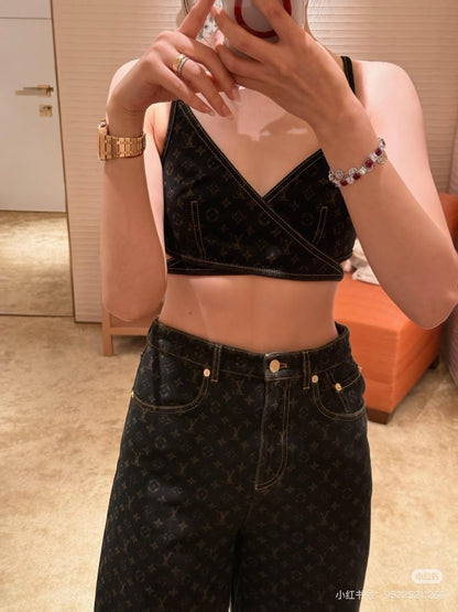 Louis 25ss denim camisole