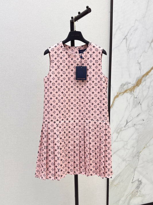 Louis 25ss monogram dress