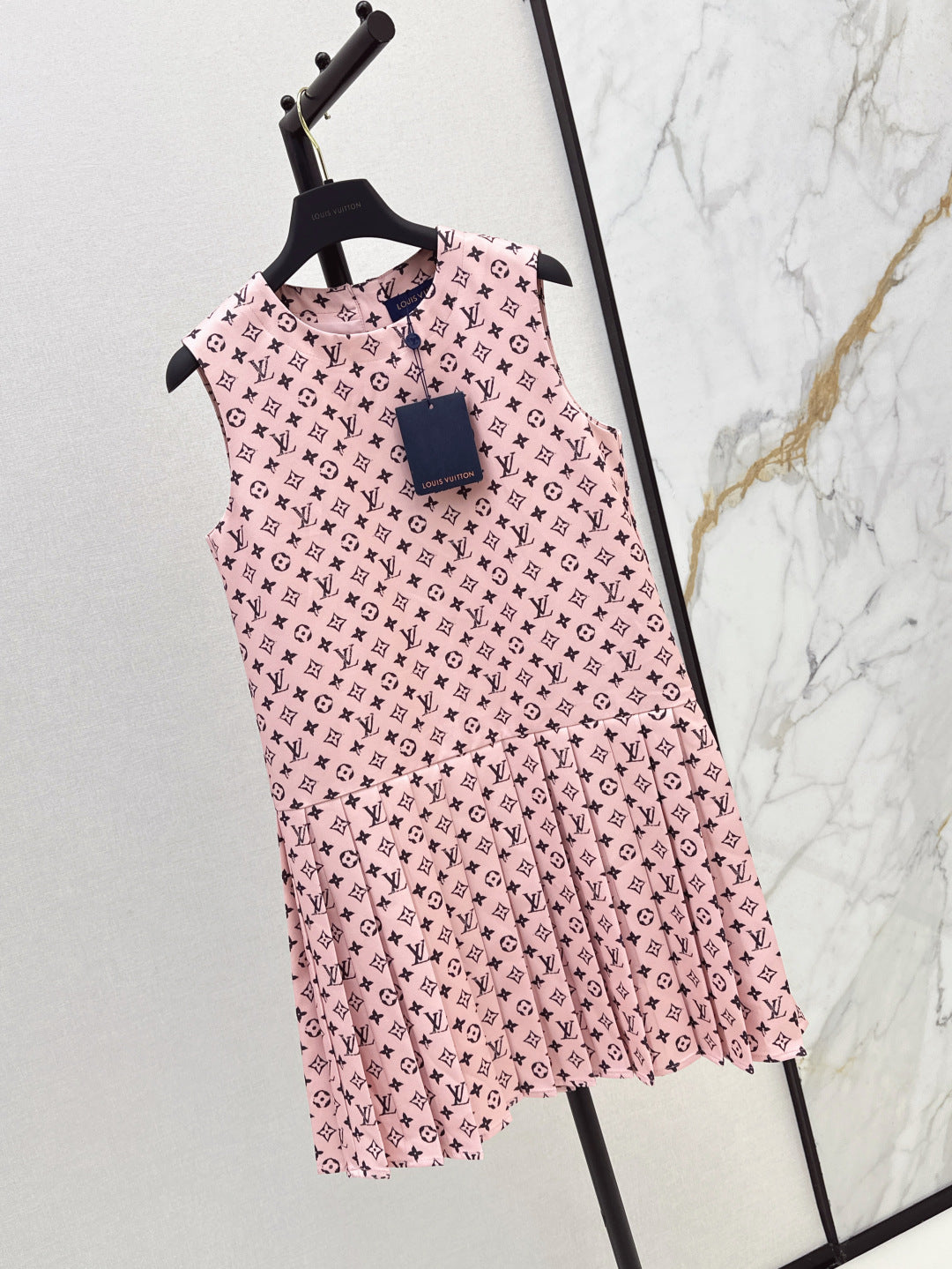 Louis 25ss monogram dress