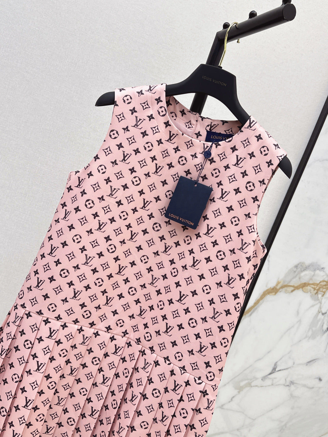 Louis 25ss monogram dress