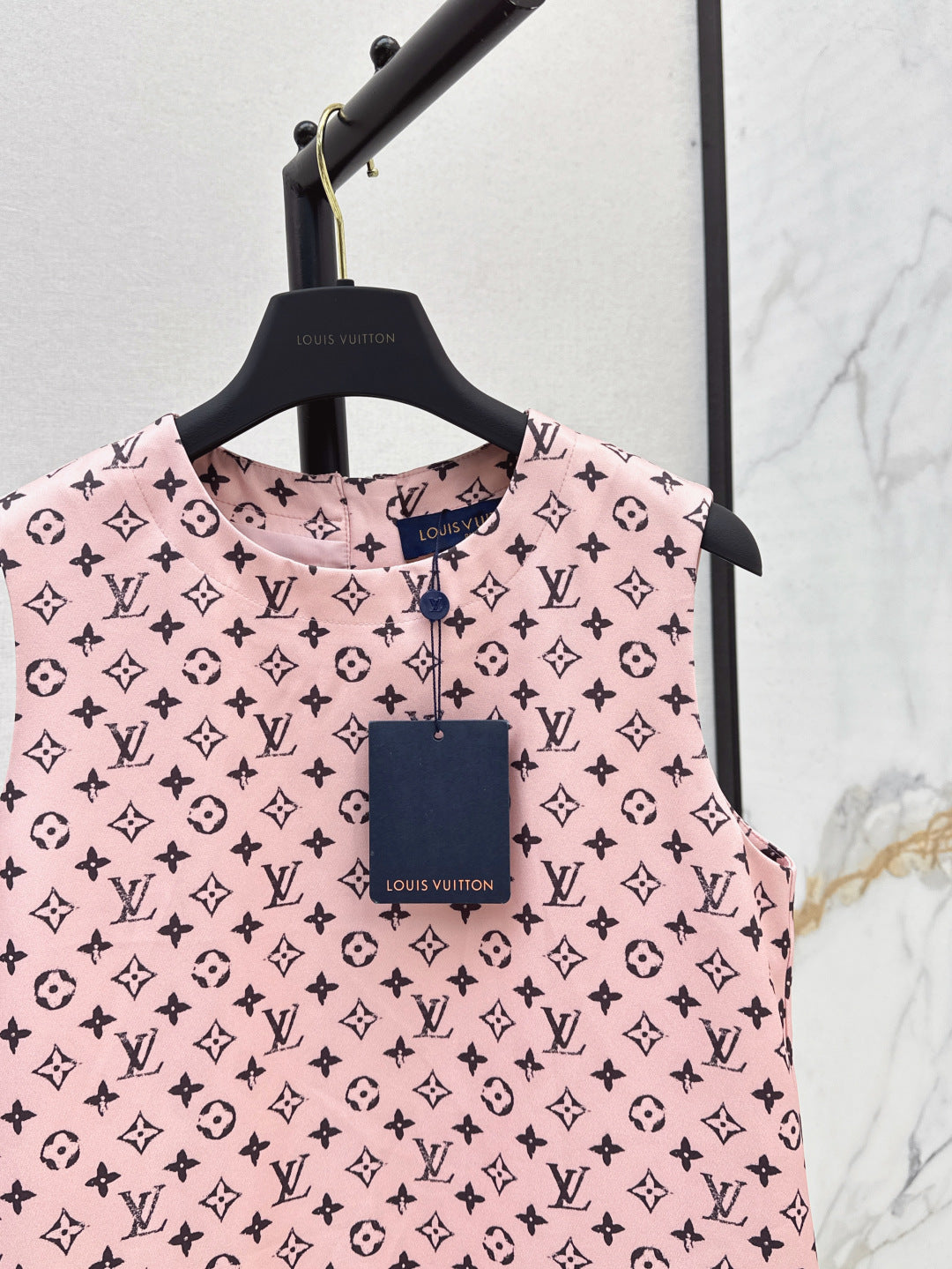 Louis 25ss monogram dress