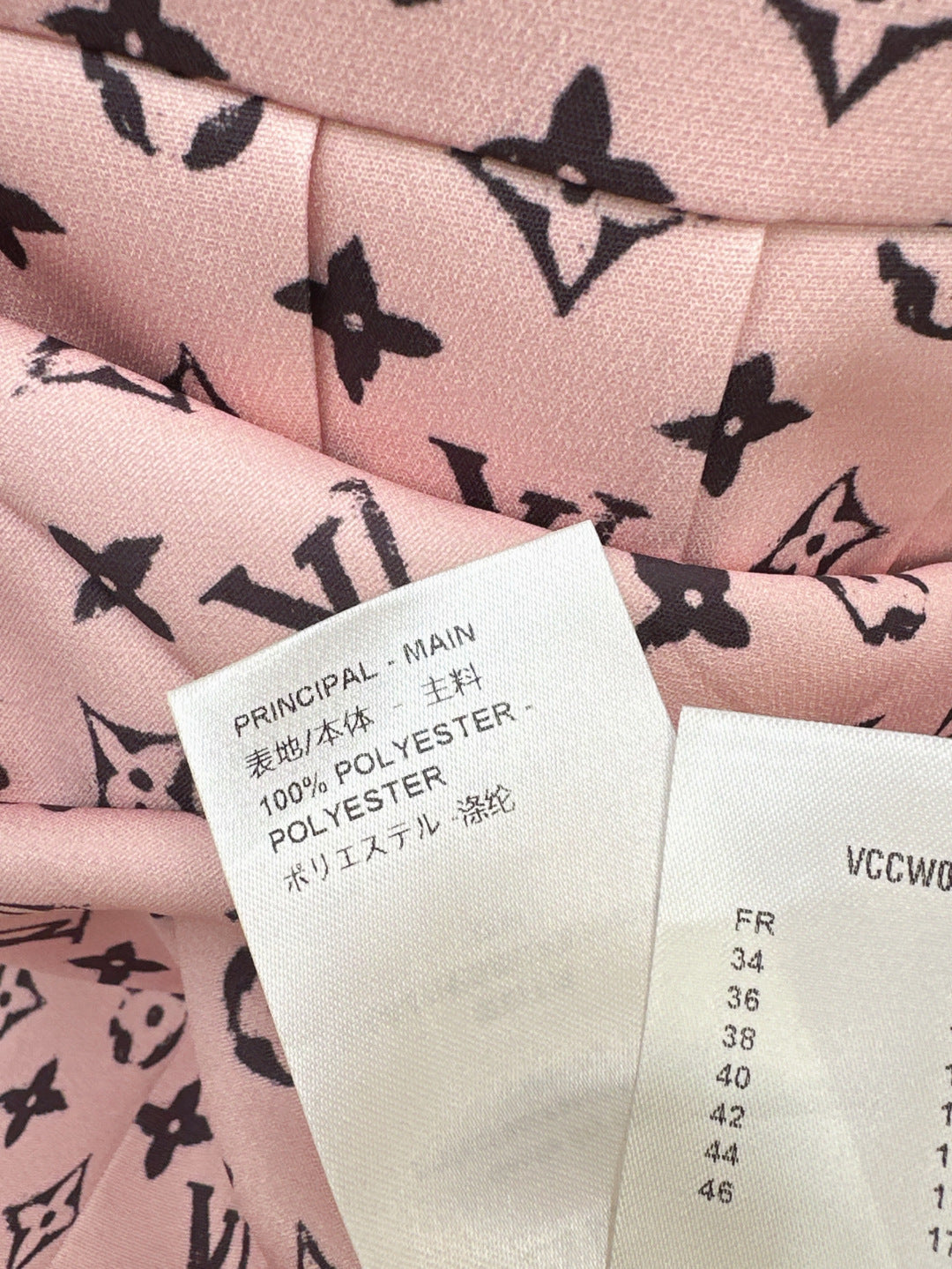 Louis 25ss monogram dress
