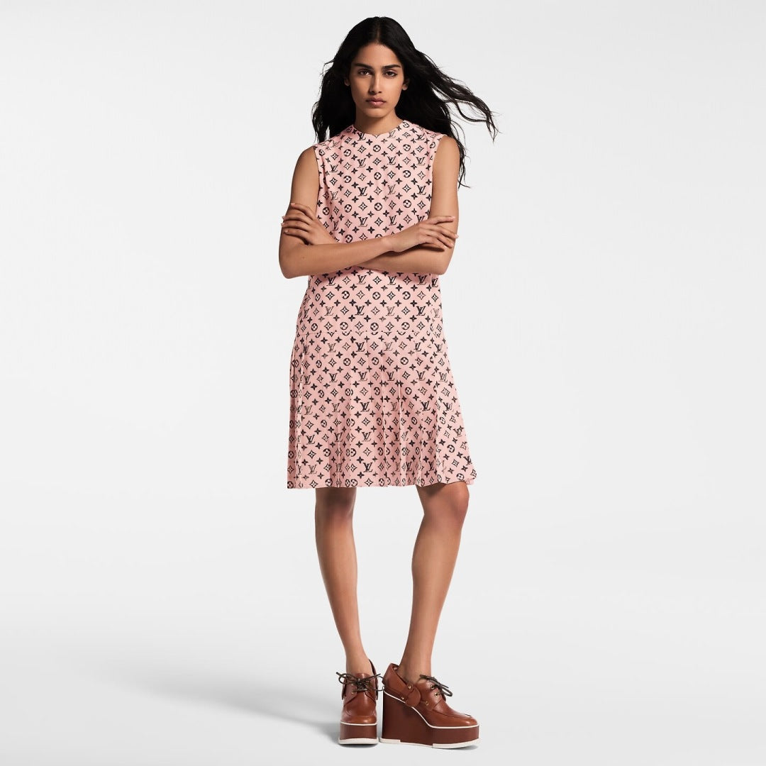 Louis 25ss monogram dress