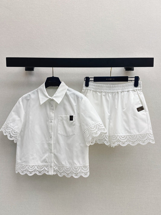 Louis 25ss lace suit
